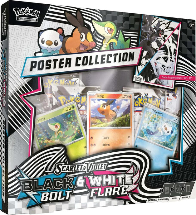 Pokémon: Scarlet & Violet White Flare/Black Bolt - Unova Poster Collection