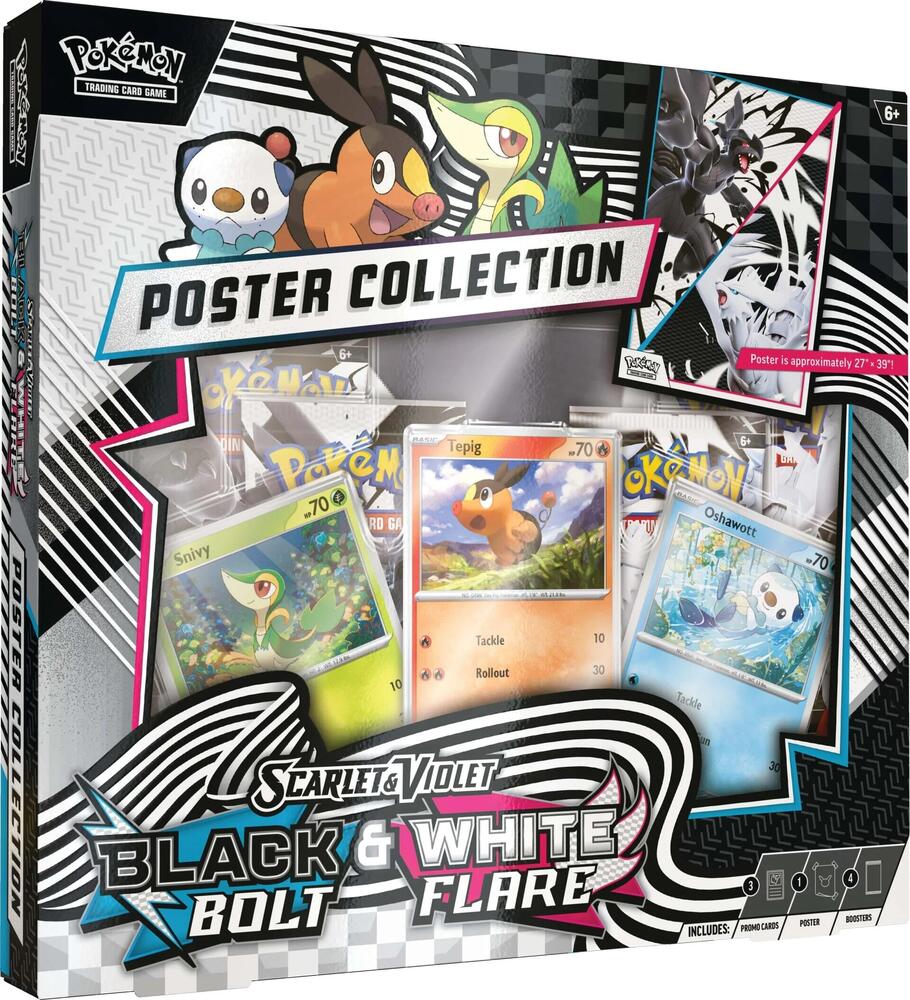 Pokémon: Scarlet & Violet White Flare/Black Bolt - Unova Poster Collection