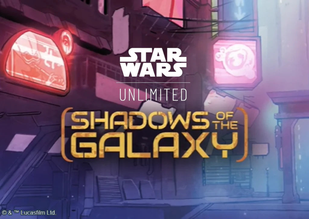 Star Wars Unlimited Shadows of the Galaxy Sealed 7/12/24