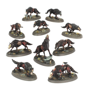 Warhammer Age of Sigmar: Soulblight Gravelords - Dire Wolves
