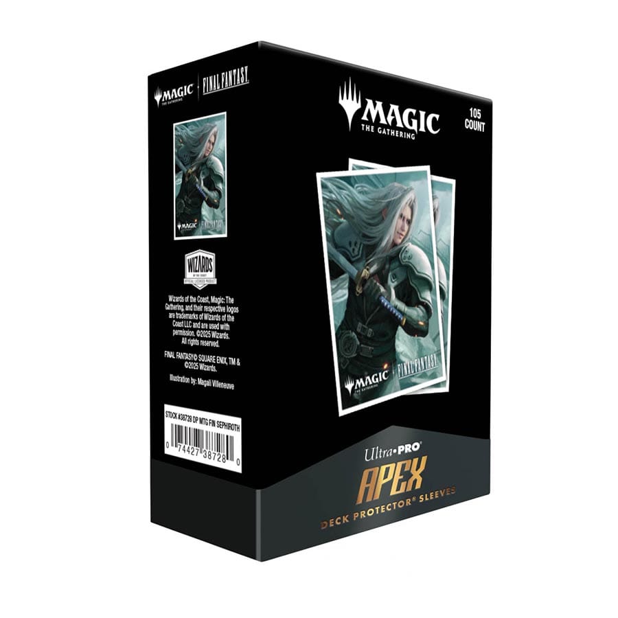 Apex Deck Protector Sleeves: MTG Final Fantasy Sleeves - Sephiroth