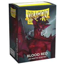 Load image into Gallery viewer, Dragon Shields: (100) Matte Blood Red