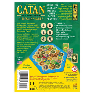 Catan Extension: Cities and Knights 5 - 6 Player