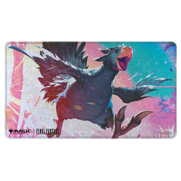 Magic the Gathering: Final Fantasy: Holofoil Playmat: Chocobo Black