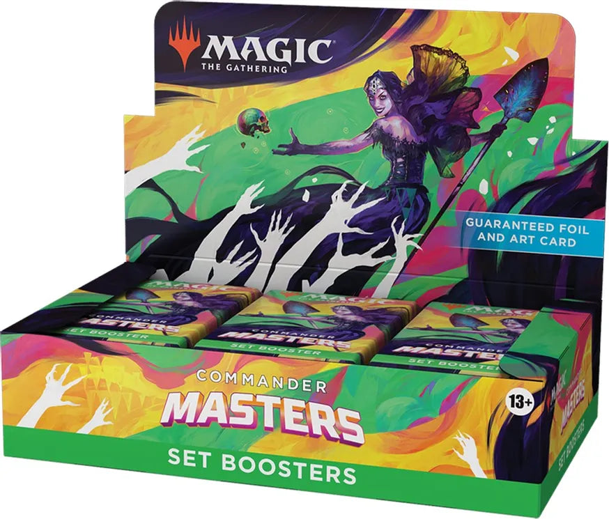 Magic the Gathering: Commander Masters - Set Booster Display