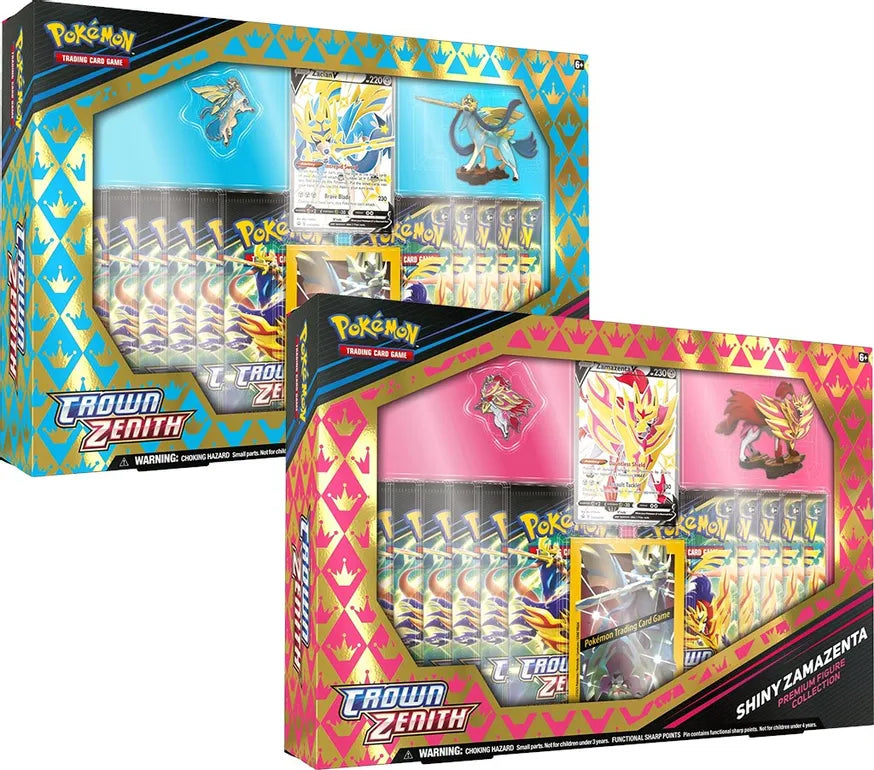 Pokémon: Crown Zenith Premium Figure Collection (Zacian/Zamazenta)