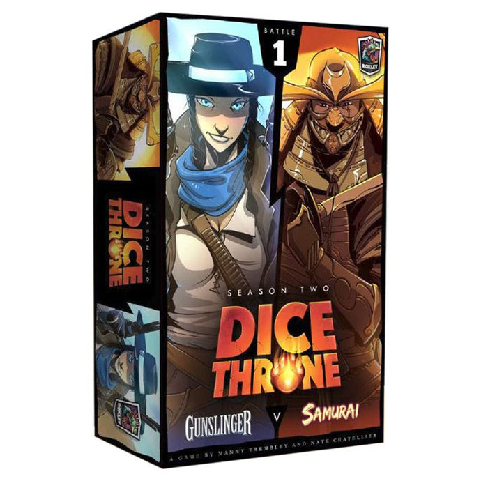 Dice Throne: 2-Hero Box (Gunslinger and Samurai)