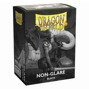 Dragon Shields: (100) Non-Glare Black