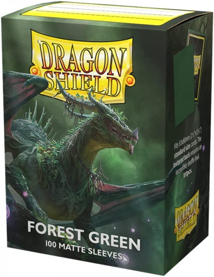 Dragon Shields: (100) Forest Green