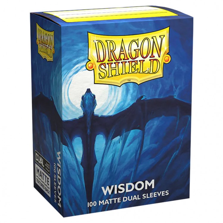 Dragon Shields: (100) Dual Matte: Wisdom