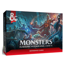 Load image into Gallery viewer, D&amp;D, 5e: Reference Cards- Trove Monsters- Fearsome And Ferocious