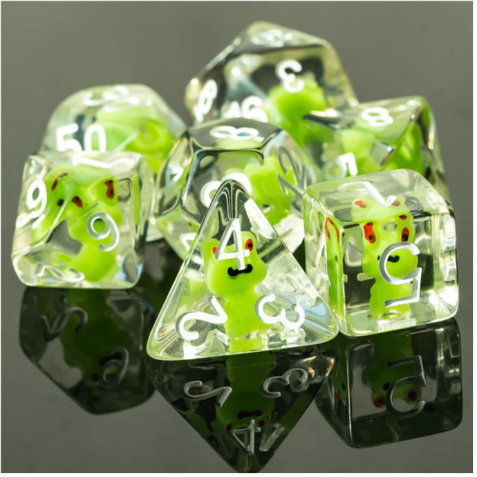 Frog RPG Dice Set