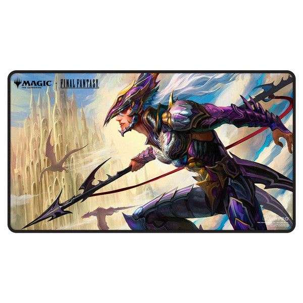 Magic the Gathering: Final Fantasy: Stitched Edge Playmat: Kain, Traitorous Dragoon