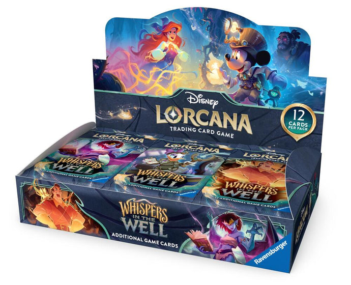 Disney Lorcana: Whispers in the Well Booster Box (Limit 4)
