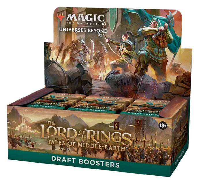 Universes Beyond: The Lord of the Rings: Tales of Middle-earth - Draft Booster Display