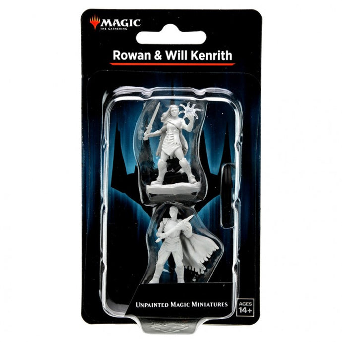 Magic the Gathering Unpainted Miniatures: Rowan & Will Kenrith