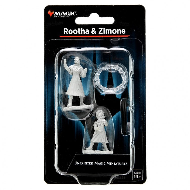 Magic the Gathering Unpainted Miniatures: Rootha & Zimone
