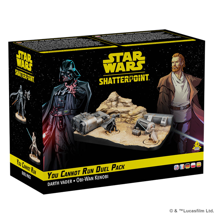 STAR WARS: SHATTERPOINT - YOU CANNOT RUN: DARTH VADER & OBI-WAN KENOBI DUEL PACK PACK