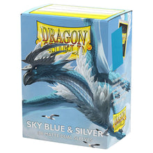 Load image into Gallery viewer, Dragon Shield Dual Matte: Sky Blue &amp; Silver