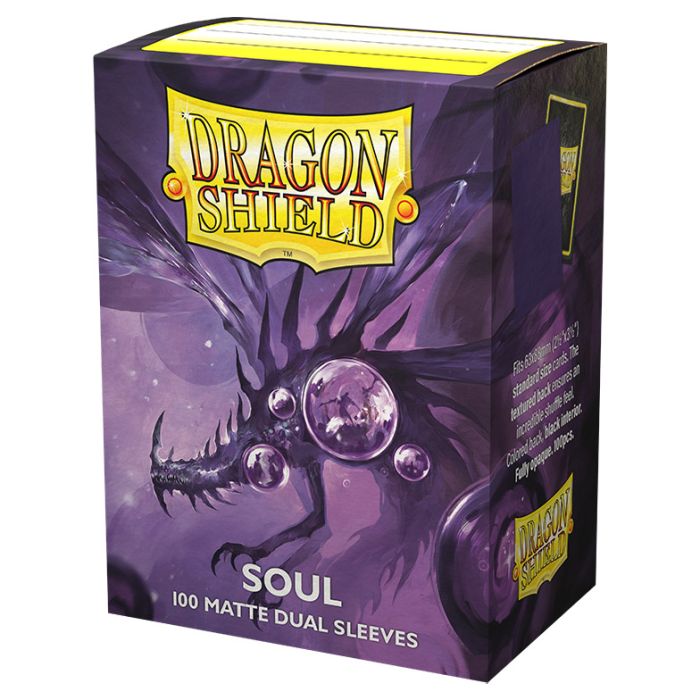 Dragon Shields: (100) Dual Matte Soul