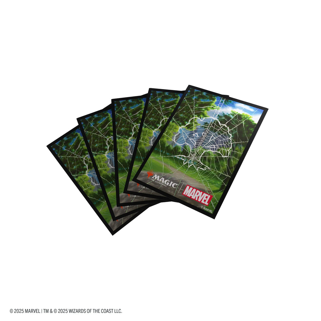 Magic: The Gathering | Marvel's Spider-Man Premium Art Sleeves - Forest