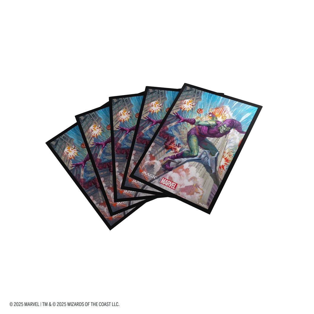 Magic: The Gathering | Marvel's Spider-Man Premium Art Sleeves - Green Goblin
