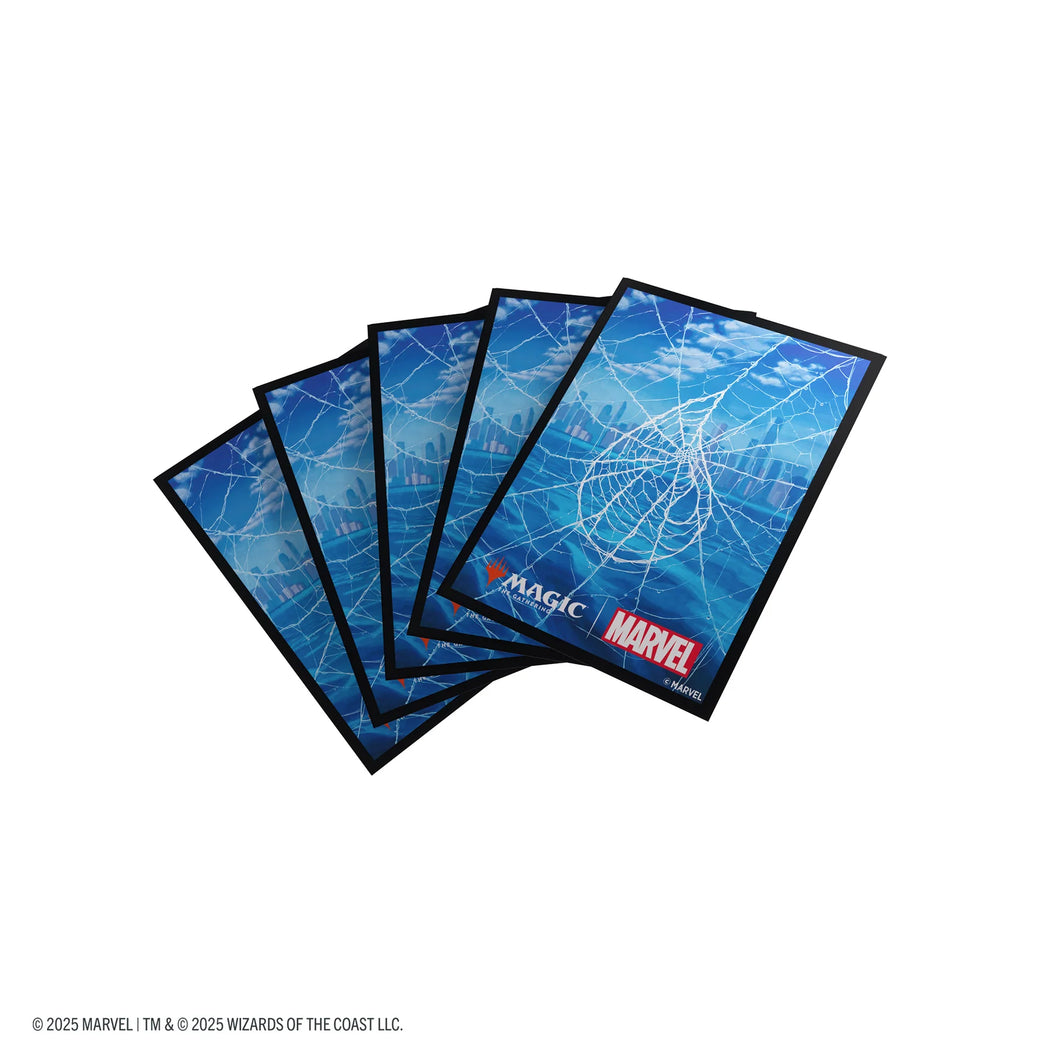 Magic: The Gathering | Marvel's Spider-Man Premium Art Sleeves - Spider-Man Island