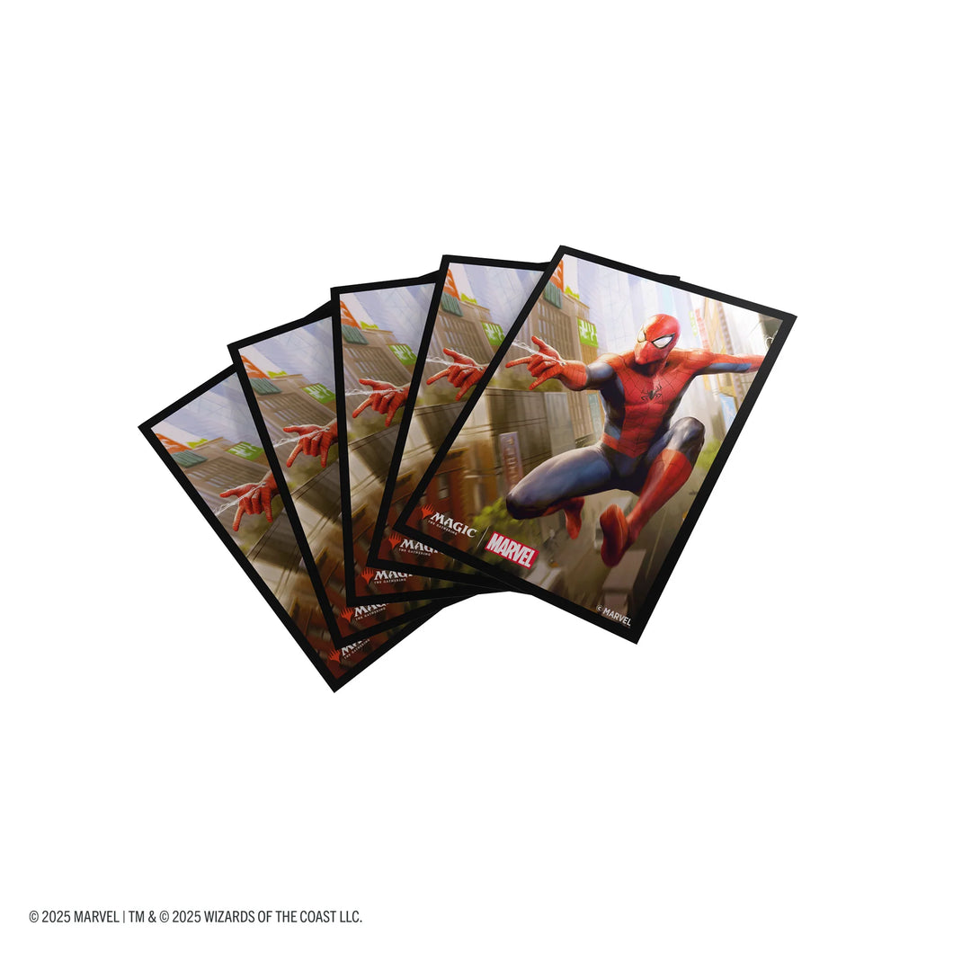 Magic: The Gathering | Marvel's Spider-Man Premium Art Sleeves - Spider-Man