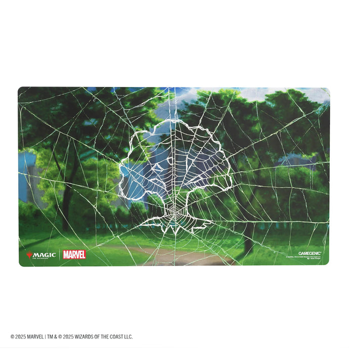 Magic: The Gathering | Marvel's Spider-Man Shiny Playmat - Spider-Man Forest