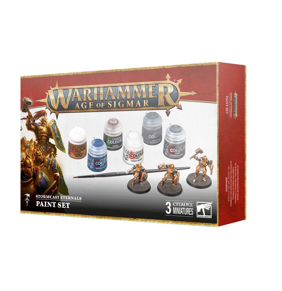 Warhammer Age of Sigmar - Stormcasts Eternals Paint Set (2024)