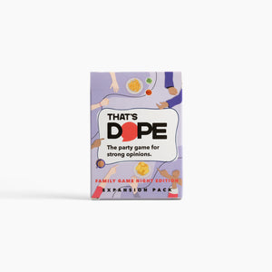 That's Dope: Family Game Night Expansion