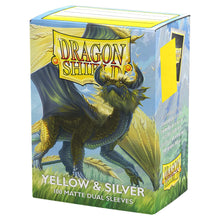 Load image into Gallery viewer, Dragon Shield Dual Matte: Yellow &amp; Silver