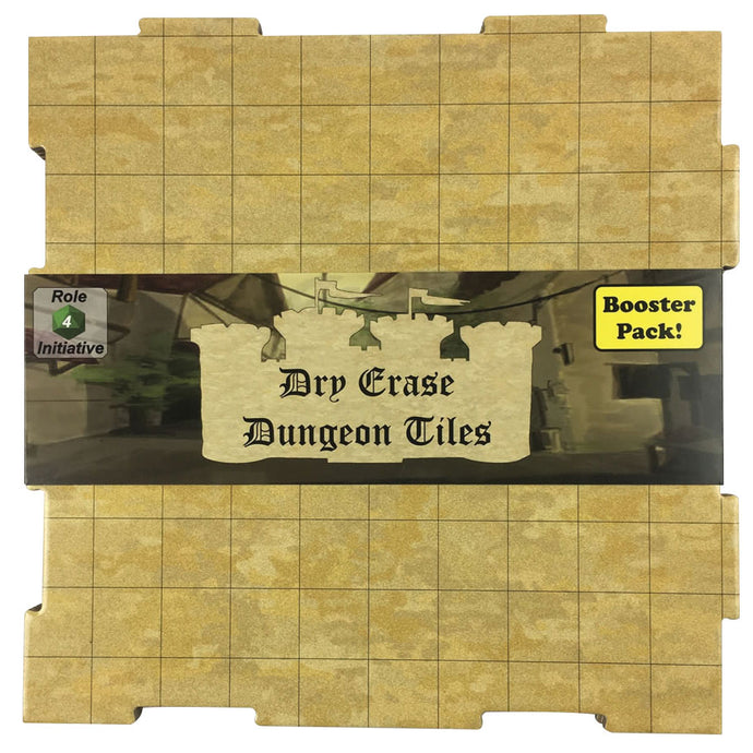 Dry-Erase Dungeon Tile Booster Pack - Earthtone