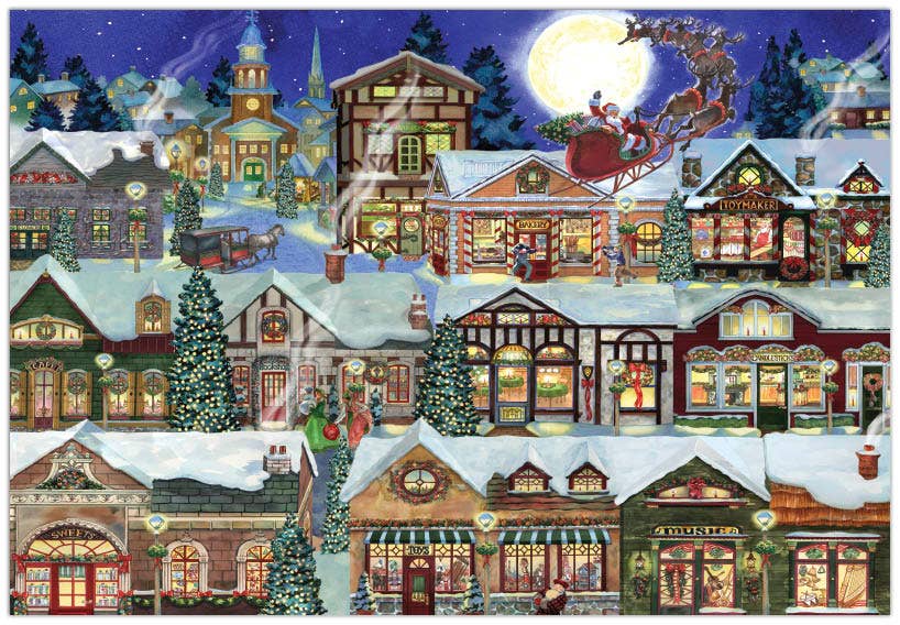 Ye Olde Christmas Village - 1000 Piece Jigsaw Puzzle