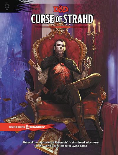 Dungeons & Dragons RPG: Curse of Strahd Hard Cover
