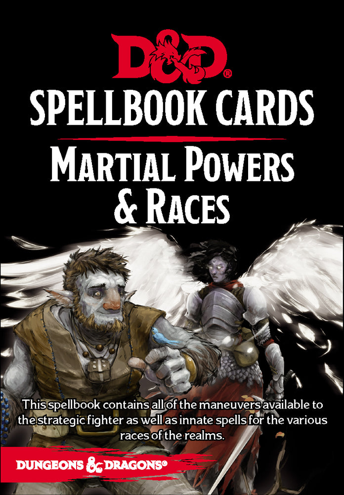 Dungeons and Dragons RPG: Spellbook Cards - Martial Deck (61 cards)