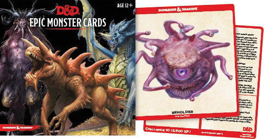 Dungeons and Dragons RPG: Epic Monster Cards (77 oversized cards)