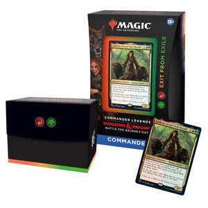 Commander Legends: Battle for Baldur's Gate - Commander Deck (Exit fro BGE's Tabletop Commander Legends: Battle for Baldur's Gate - Commander Deck (Exit fro BGE's Tabletop