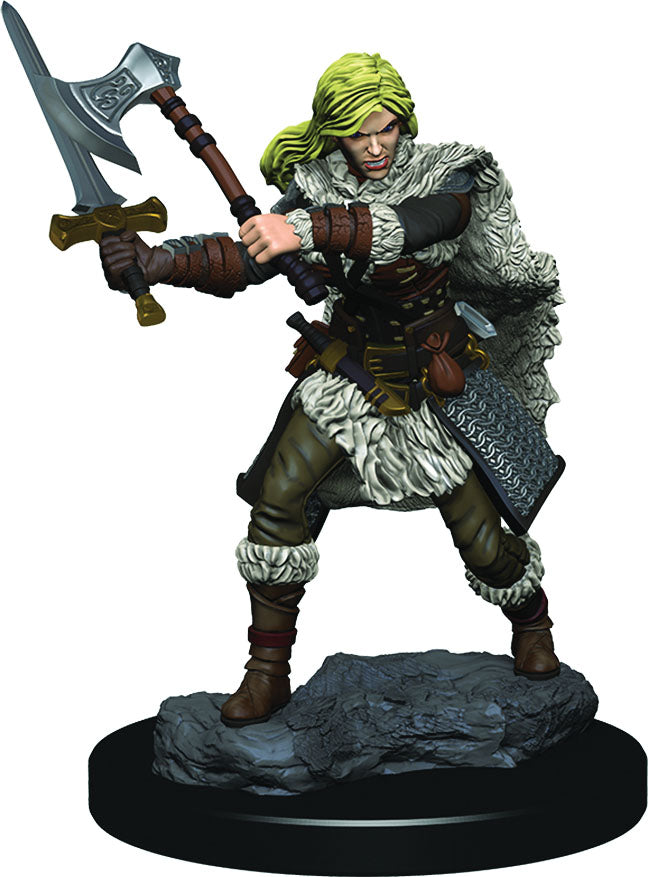 Dungeons & Dragons: Icons of the Realms Premium Figures Human Female Barbarian