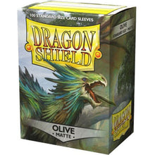 Load image into Gallery viewer, Dragon Shields: (100) Matte Olive
