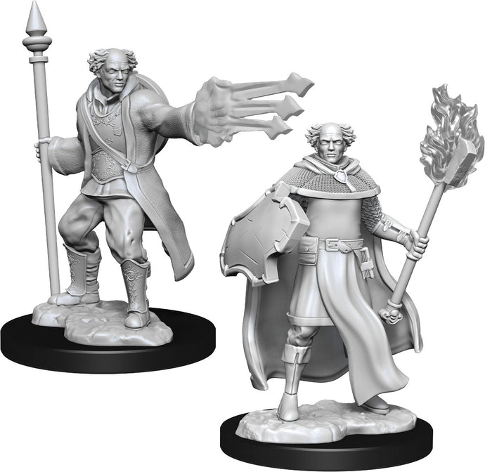 Dungeons & Dragons Nolzur`s Marvelous Unpainted Miniatures: W13 Multiclass Cleric + Wizard Male