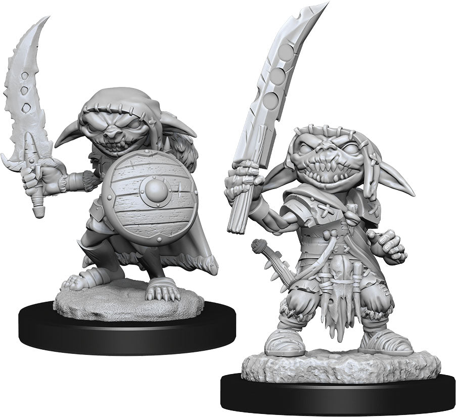 Pathfinder Deep Cuts Unpainted Miniatures: W13 Goblin Fighter Male