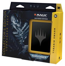 Load image into Gallery viewer, Universes Beyond: Warhammer 40,000 - Commander Deck (Tyranid Swarm - Collector&#39;s Edition)