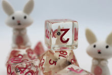 Load image into Gallery viewer, Backyard Bunny RPG Dice Set