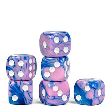 Cotton Candy D6 Set - 12 piece D6's