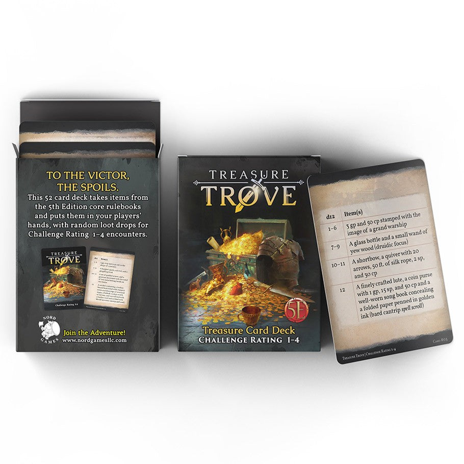 D&D 5E: Treasure Trove - CR 1-4