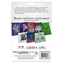 Load image into Gallery viewer, Deluxe Dice Bag: Cyberskull