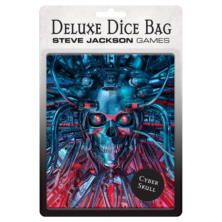 Deluxe Dice Bag: Cyberskull