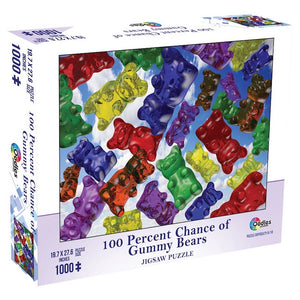 Puzzle: 100% Chance of Gummy Bears - 1000pc