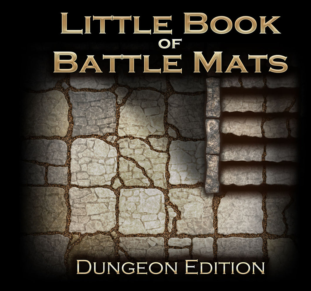 Battle Mats: Little Book of Battle Mats (Dungeon Edition)